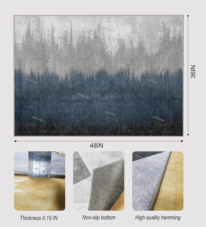 Chair Mat for Hardwood Floor, Anti-Slip Floor Protector for Home Office - Image 5