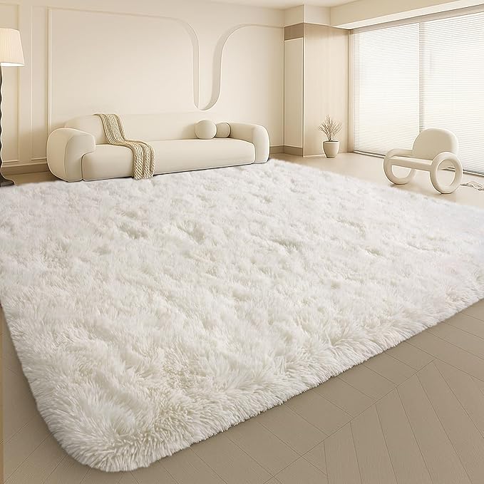 Large 9x12 Area Rug for Living Room, Soft Shag Rugs for Bedroom, Non-Slip Ultra by Mtandyx