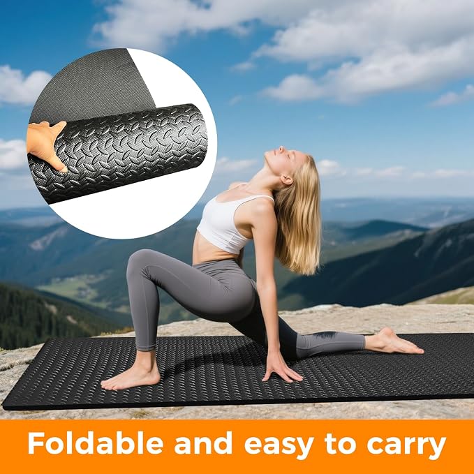 4x6ft Gym Floor Mat 10mm Thick - Image 6