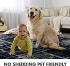 5x7 Ft Large Shag Rugs for Bedroom Living Room, Tie Dyed Ultra Soft Fluffy - Image 6
