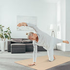Gogokiwi Large Yoga Mat – 1/4" & 1/2" Thick Exercise Mats - Image 2