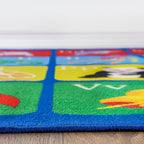Rugshop Kids Alphabet Educational Learning High Traffic Living Room, Home - Image 3
