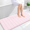 OLANLY Memory Foam Long Bathroom Rugs Runner 47x24, Super Soft Absorbent Bath by OLANLY