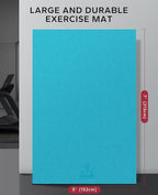 HAPBEAR Large Exercise Mat-7'x5'/6'x8'/6'x9'/6'x10'/6'x12'x8mm, Ultra Durable - Image 2