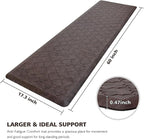 WISELIFE Kitchen Mat Cushioned Anti Fatigue Floor Mat, Thick Non Slip - Image 2