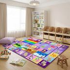 ABC Rugs for Kids Playroom, 3x5 Ft Educational Alphabet Rug - Image 5