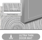 Ultra Thin Door Mat Indoor Entrance, 1/10 in Thin Door Mats - Image 2