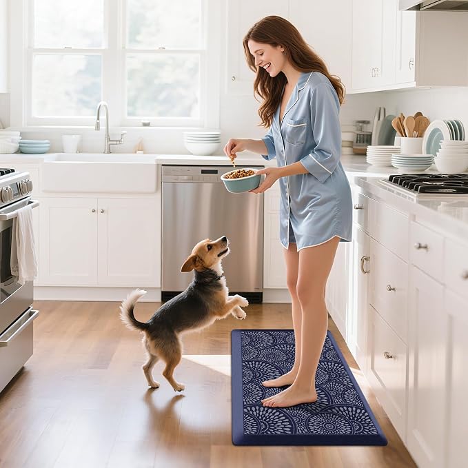 Mattitude 4/5 Inch Kitchen Mat, 20x34in Heavy Duty Ergonomic Comfort Foam - Image 7