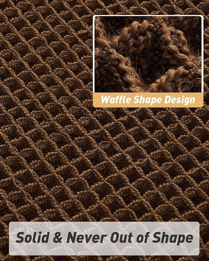 AMOAMI Upgraded Waffle Bath Mat, Super Absorbent Non Slip Bath Mats - Image 4