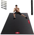 HAPBEAR Large Exercise Mat-7'x5'/6'x8'/6'x9'/6'x10'/6'x12'x8mm, Ultra Durable by HAPBEARFitness