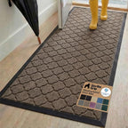 GORILLA GRIP 100% Waterproof All-Season WeatherMAX Doormat, US Designed Natural by Unknown