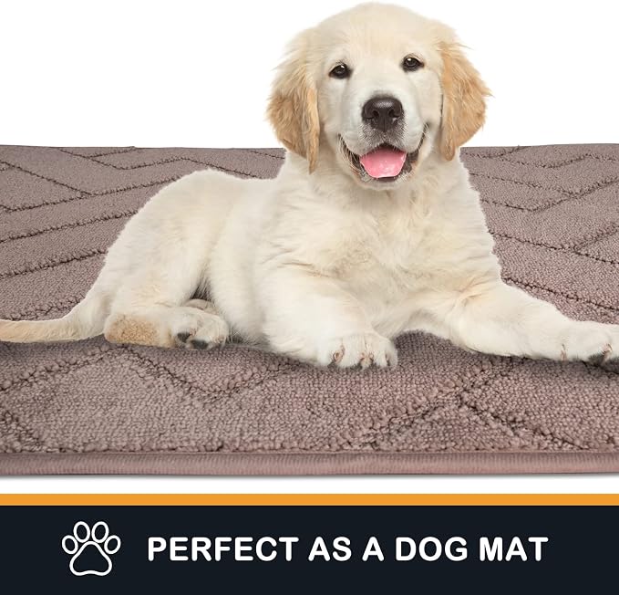 PURRUGS Dirt Trapping Door Mat 24" x 84", Non-Slip Machine Washable Entry Rug - Image 6