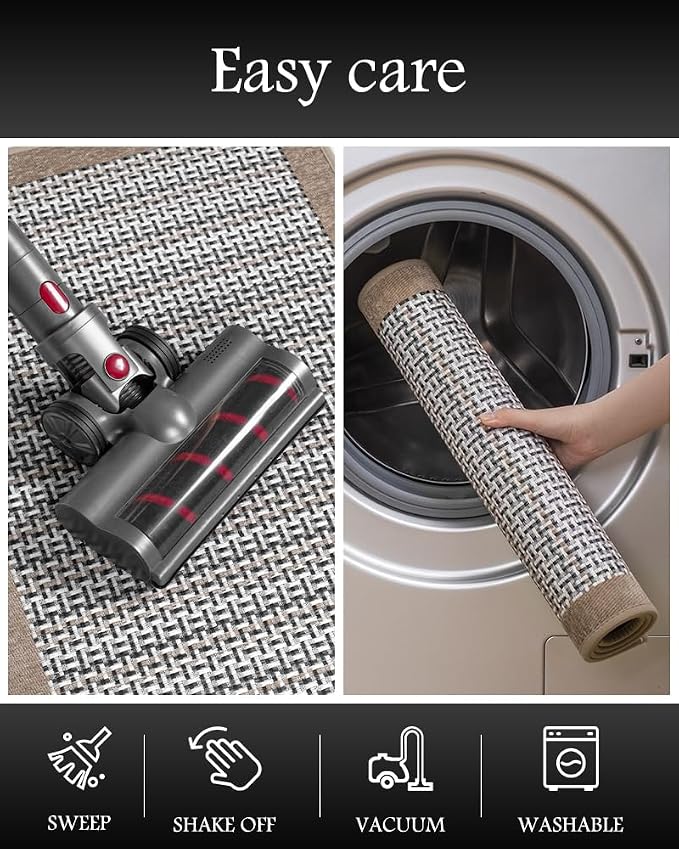 PADOOR Non Slip Kitchen Rugs Sets of 3 - Image 6