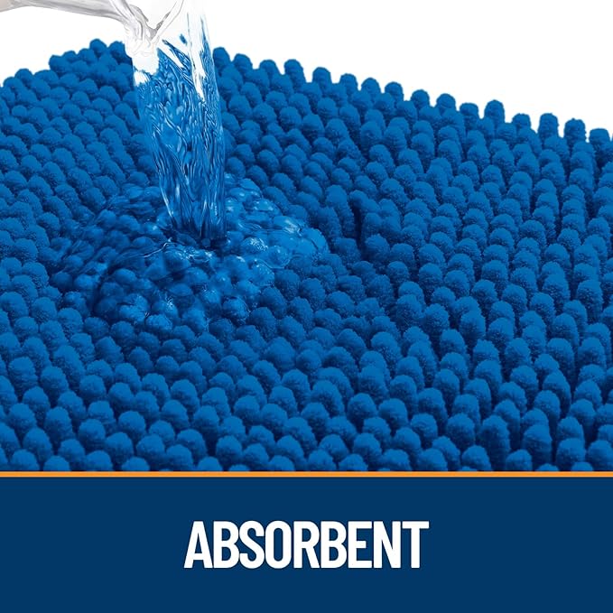 OLANLY Dog Door Mat for Muddy Paws 50x30, Absorbs Moisture and Dirt, Absorbent - Image 3