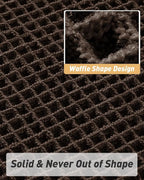 AMOAMI Upgraded Waffle Bath Mat, Super Absorbent Non Slip Bath Mats - Image 5