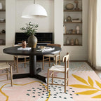 Lahome Washable Pink Area Rug 9x12 - Image 6