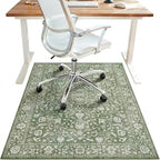 48"x72" Office Chair Mat for Hardwood Tile Floor, Under Desk Carpet Protector by BESBLEE