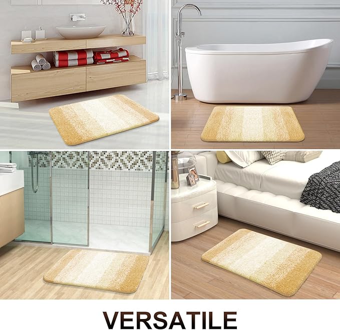 OLANLY Bathroom Runner Rugs Mat 59x20, Extra Soft Absorbent Microfiber Bath Rug - Image 7