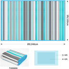 Outdoor Patio Plastic Rug Waterproof - Image 2