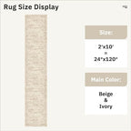 Soalmost Runner Rug 2'x10' Washable Non-Slip Runner Rugs - Image 4
