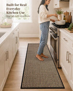 eqivei Kitchen Runner Rug, Island Walkway, Hallway or Laundry Room - Image 5