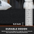 KOZYFLY Washable Entryway Rug 3x5 Ft Area Rugs Cotton Rubber Backed Throw Rugs - Image 4