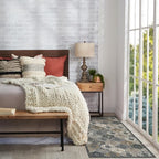 Lahome Moroccan Trellis Kitchen Runner Rug, 2x5 Washable Runners - Image 6