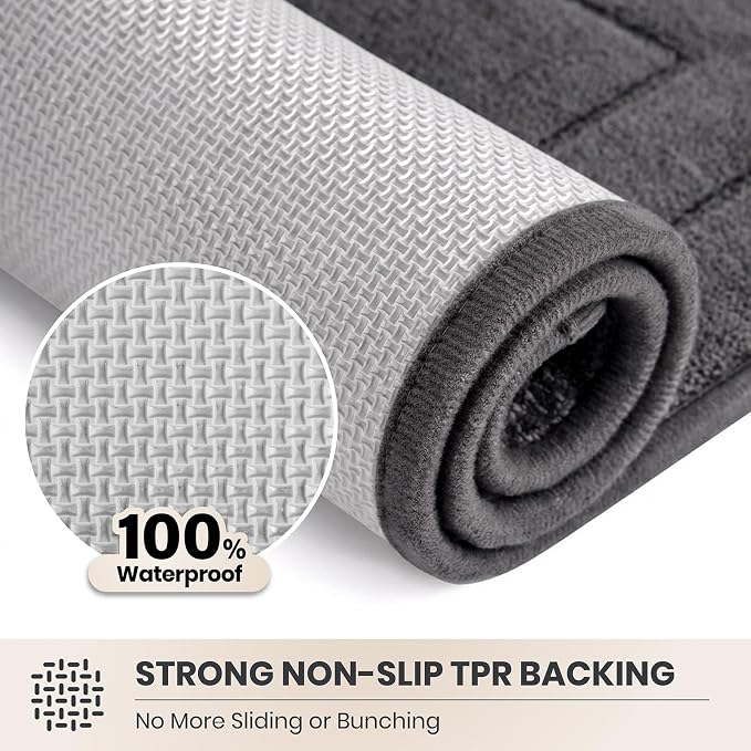 PURRUGS Dirt Trapping Door Mat 34" x 59", Non-Slip/Skid Machine Washable - Image 5