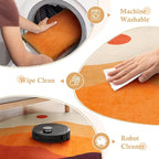 Sunset Round Rug 4ft, Soft Circular Bedroom Rugs Abstract Throw Carpet - Image 4