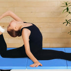 BalanceFrom 6x2 Feet 3-Panel Folding Gymnastics Mat – 2-Inch Thick Pad - Image 7