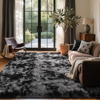 5x8 Ft Large Shag Rugs for Bedroom Living Room for Men Boys, Tie Dyed Ultra - Image 2