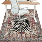 36"x48" Office Chair Mat for Hardwood Tile Floor, Under Desk Carpet Protector by BESBLEE
