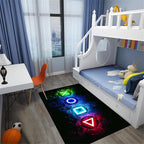 Gaming Area Rugs for Boys Cool Game Style Bedroom, Gamer Rug Boys Room Decor - Image 2