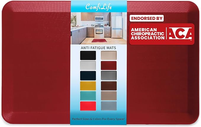 ComfiLife Anti Fatigue Floor Mat – 3/4 Inch Thick Kitchen Mats by ComfiLife