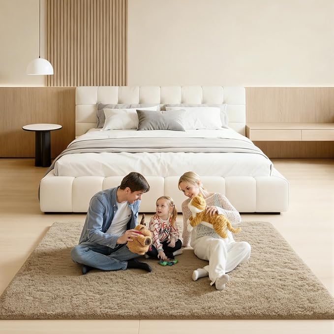 5x7 Area Rugs for Living Room, Large Fluffy Rugs for Bedroom, Fuzzy Shag Soft - Image 6