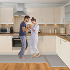 HappyTrends 2 PCS Kitchen Mat Cushioned Anti-Fatigue Floor Mat, Heavy Duty - Image 7