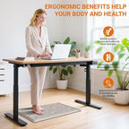 Mattitude 4/5 Inch Kitchen Mat, 20x52in Heavy Duty Ergonomic Comfort Foam - Image 6