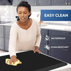 KitchenClouds Kitchen Mat Cushioned Anti Fatigue Rug 22"x54" Water Resistant - Image 3
