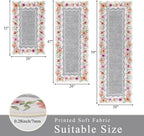 Vaukki Boho Kitchen Rug Sets 3 Pieces, Washable Kitchen Mats - Image 2