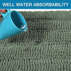 H.VERSAILTEX Bathroom Rugs Bath Rug Set 2 Piece Bathroom Contour Rug Toilet Mat - Image 5