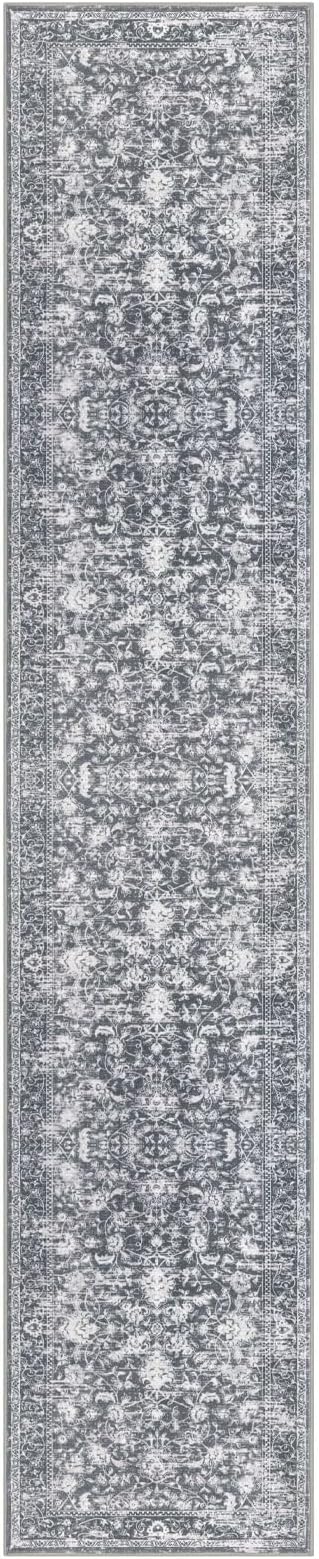 KILOCOCO Runner for Hallway 2x10 Runner Rug Printed Vintage Floral Washable Rug - Image 9