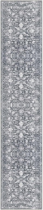 KILOCOCO Runner for Hallway 2x10 Runner Rug Printed Vintage Floral Washable Rug - Image 9