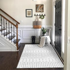 Lahome Moroccan Washable Living Room Rug 3x5 Area Rugs - Image 3