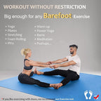 GXMMAT Large Yoga Mat 12'x6'/10'x6'/6'x8', Extra Thick Workout Mats - Image 2