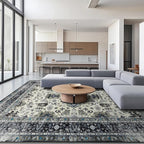 Ruaruarug Washable Area Rug 8x10 by Ruaruarug