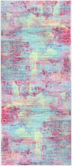 IOHOUZE Abstract Runner Rug 3x7 Ft Washable Runners - Image 9