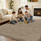 4x6 Area Rug for Living Room, Ultra Soft Fluffy Shag Rugs for Bedroom, Non-Slip - Image 5