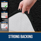 OLANLY Large Bathroom Rugs 50x30, Extra Soft Absorbent Chenille Bath Rugs - Image 6