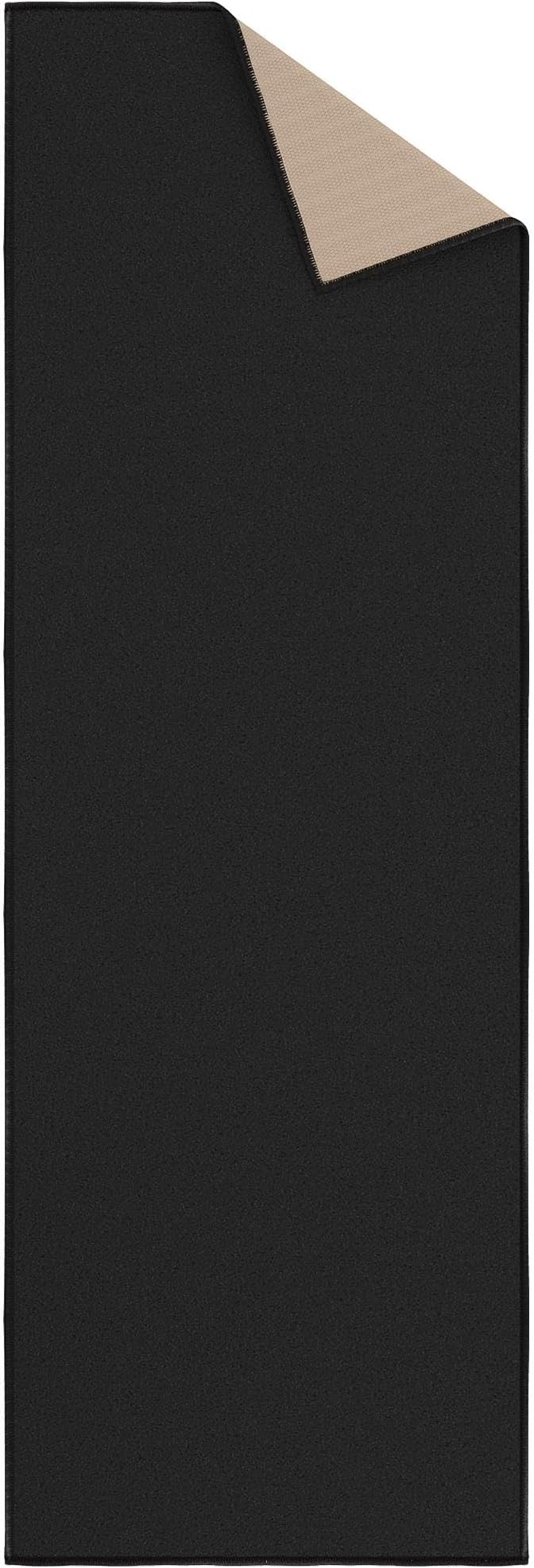 Ottomanson Hallway Runner Rug 20" x 53" Non Slip Solid Area Rugs Easy to Clean - Image 7