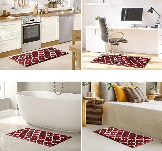 WISELIFE Kitchen Mat Cushioned Anti-Fatigue Kitchen Rug, 17.3"x 39", Non Slip - Image 7